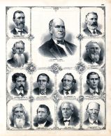 Park, Gaines, Wright, Penoyer, Lawrence, Lowtehr, Haws, Swindler, Fuller, McCord, Haws, Haws, White, Illinois State Atlas 1876